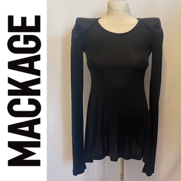 MACKAGE 100% silk top - Picture 5 of 12